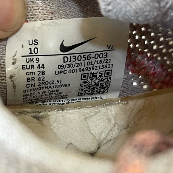 Nike Space Hippie 01 Men’s Sneakers DJ3056 Fly Knit Foam lightweight 10 - Picture 4 of 8